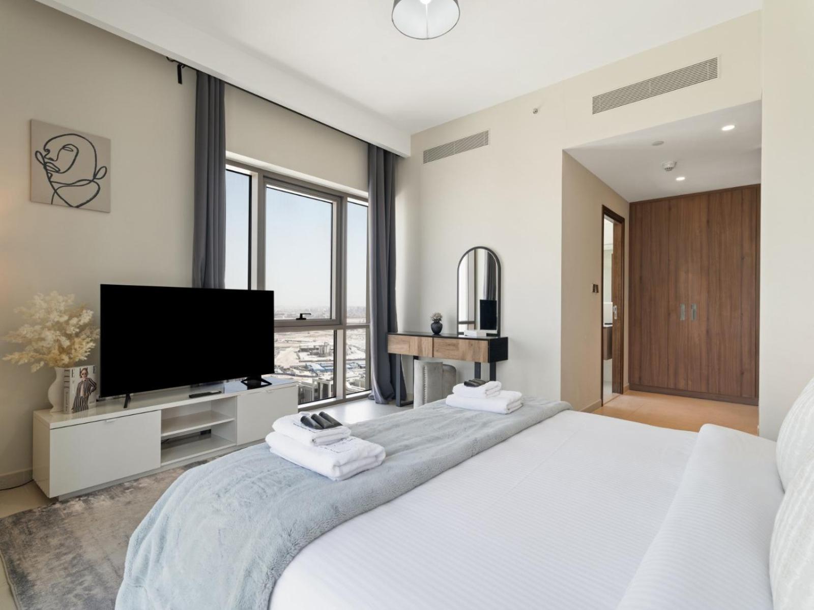 Apartment Pristine Luxury 2bdr With Sofa Bed In Vida Residences- Creek Dubai