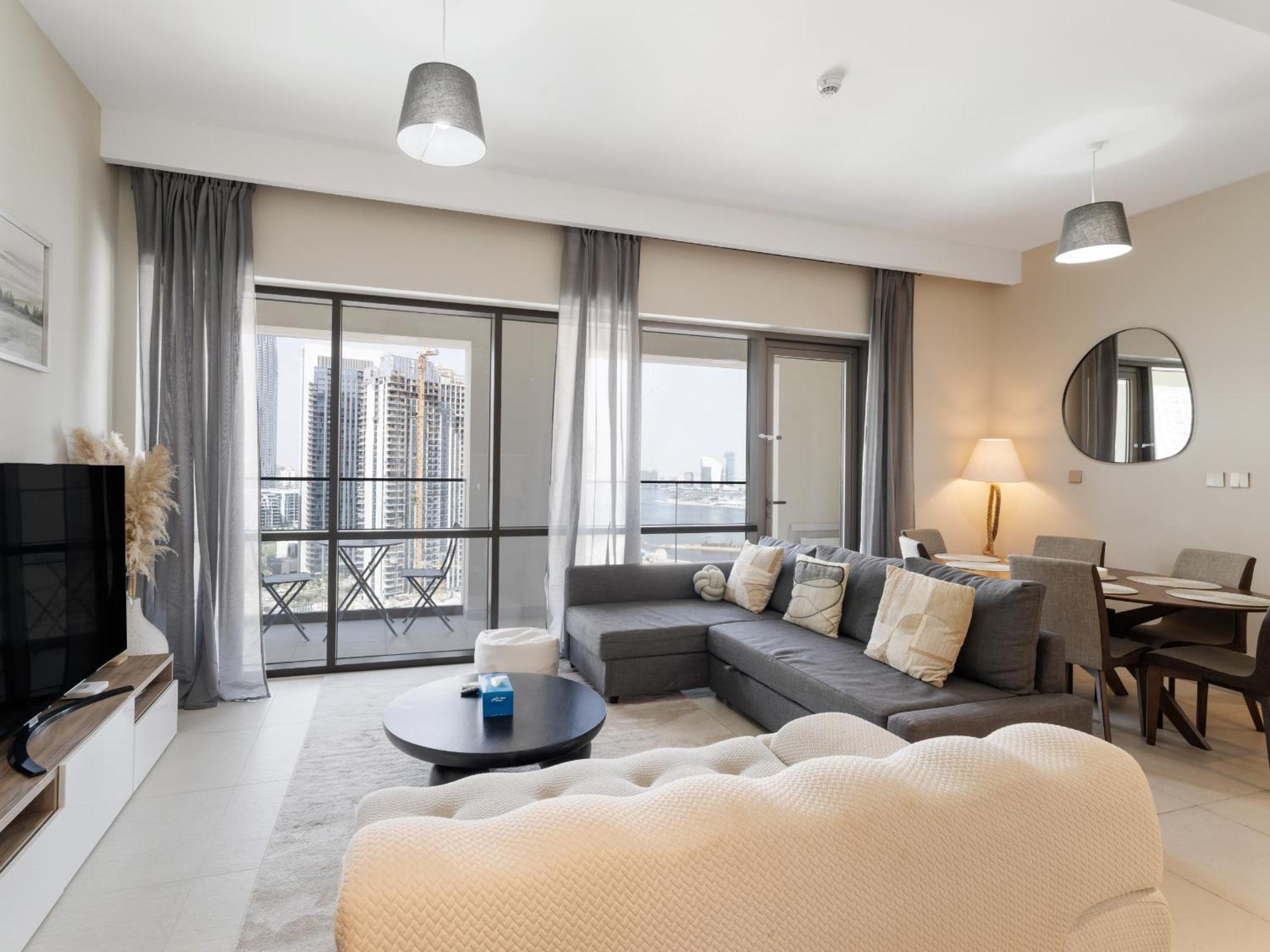 Pristine Luxury 2bdr With Sofa Bed In Vida Residences- Creek * Dubai