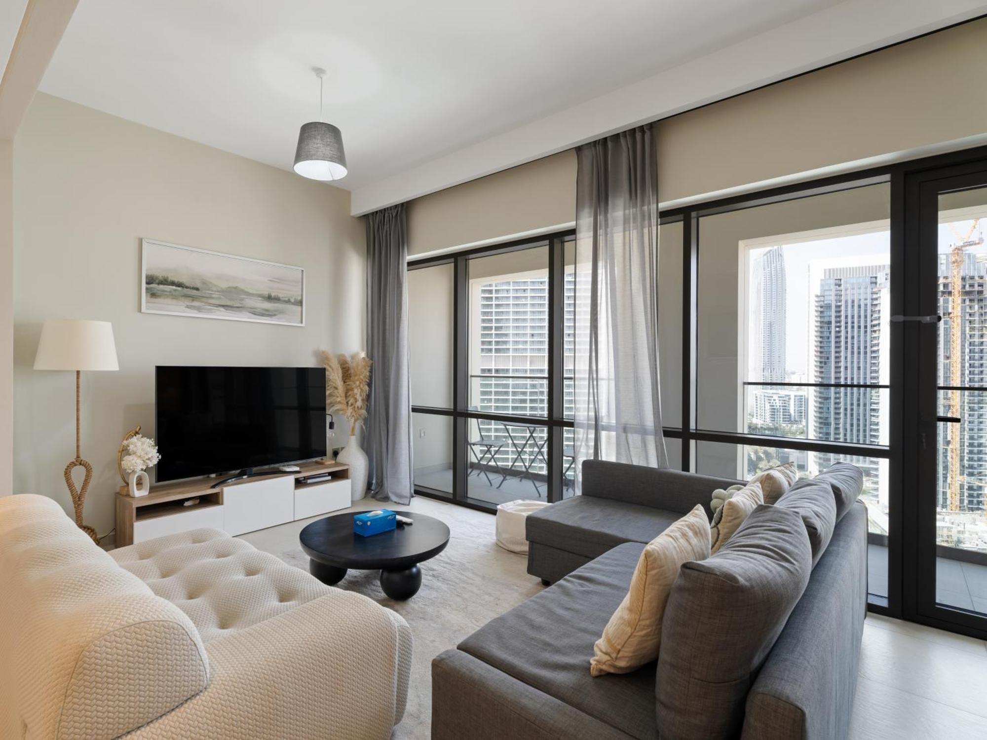 Apartment Pristine Luxury 2bdr With Sofa Bed In Vida Residences- Creek