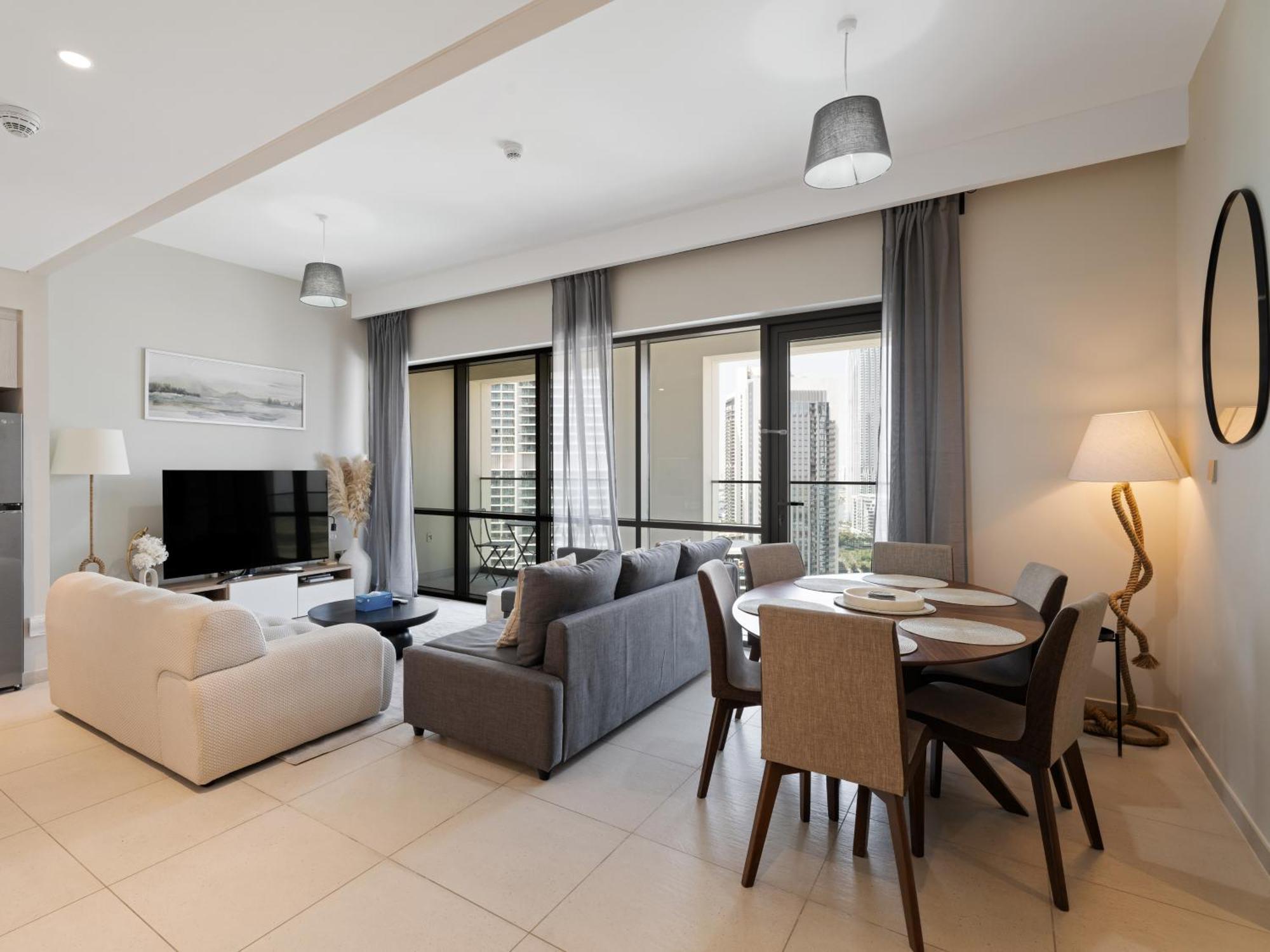 Apartment Pristine Luxury 2bdr With Sofa Bed In Vida Residences- Creek